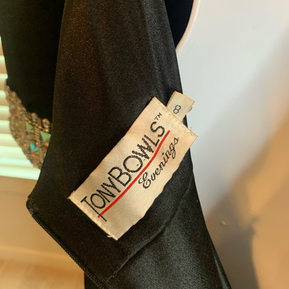 Tony Bowls Black Formal - 8 - Picture 4 of 6